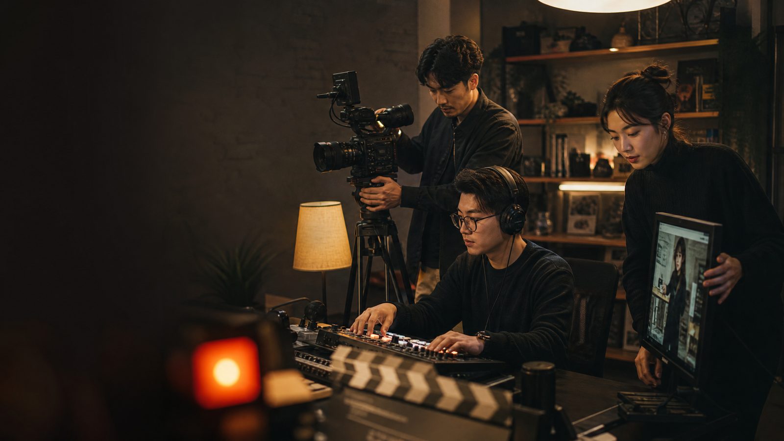 偷拍原创视频制作现场